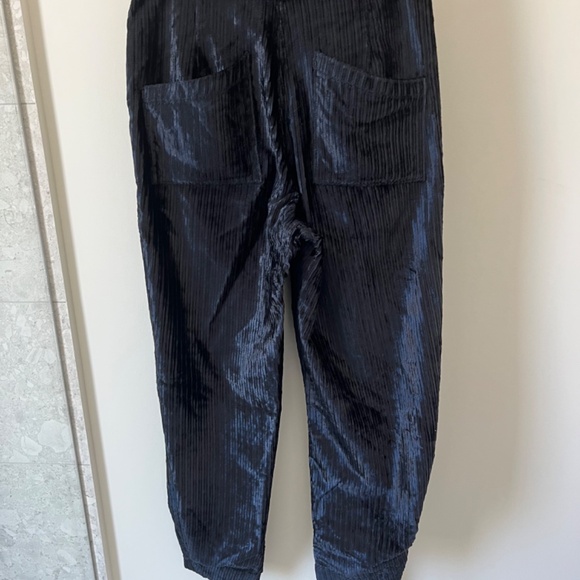 Ulla Johnson Cropped Navy Pants - Picture 2 of 4